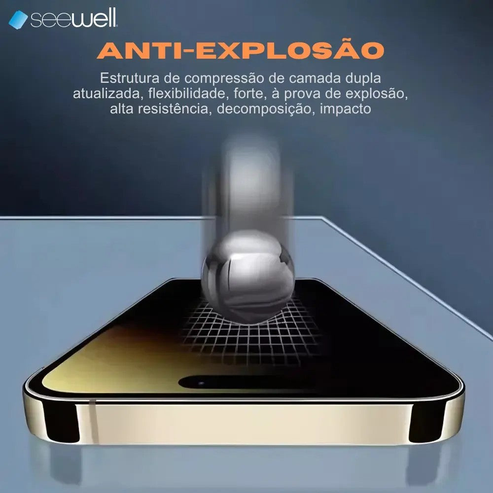 Película SeeWell Hidrogel Fosca Anti-Reflexo Redmi Xiaomi Poco