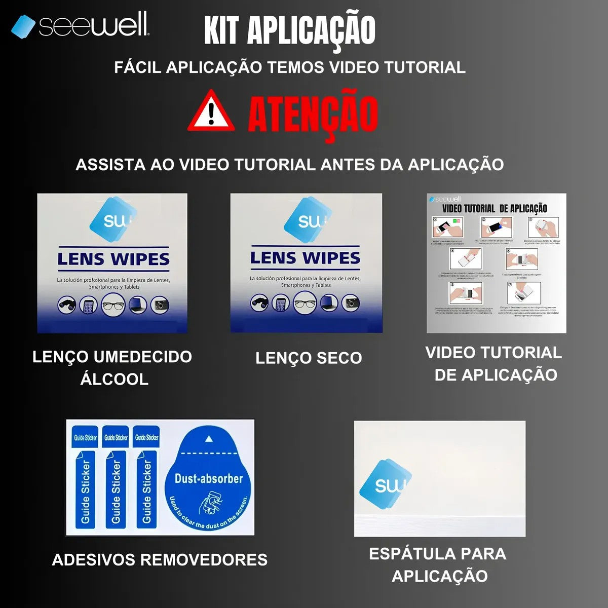 Película SeeWell Hidrogel Fosca Anti-Reflexo Redmi Xiaomi Poco