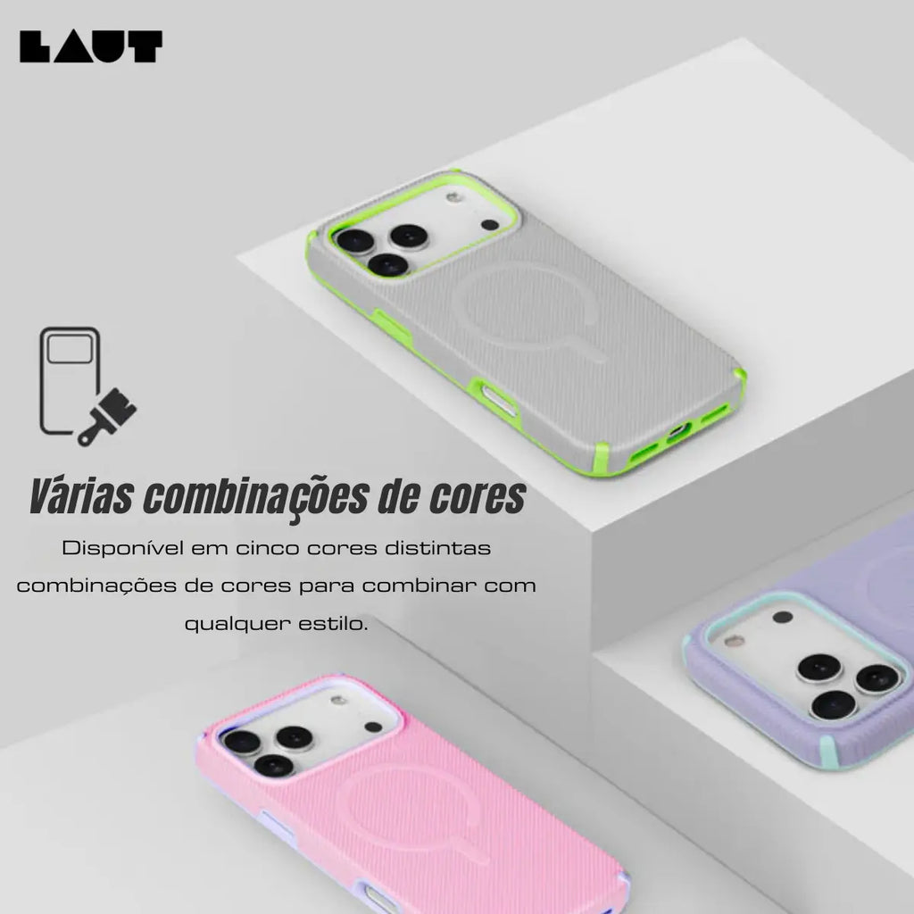 Case Laut iPhone 17 Pro Max - Shield Flux Azul