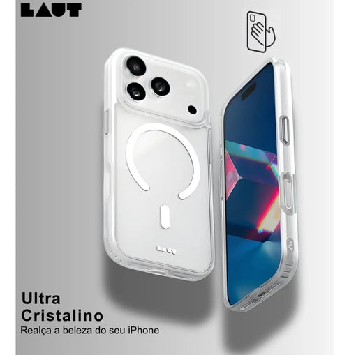 Capa Laut Crystal M iPhone 17 Pro Transparente