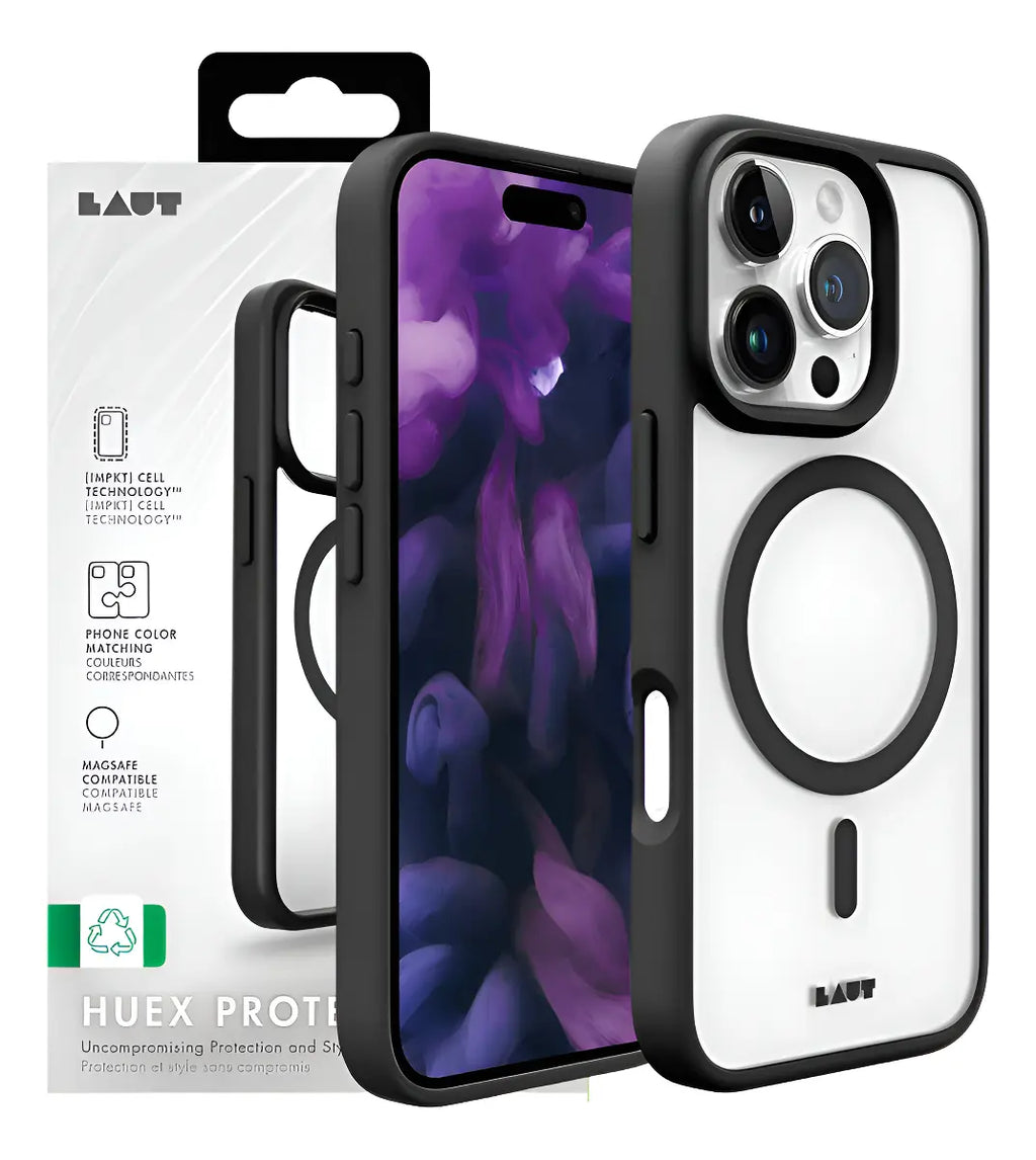 Case Laut iPhone 16 Pro Max - Huex Protect Preto