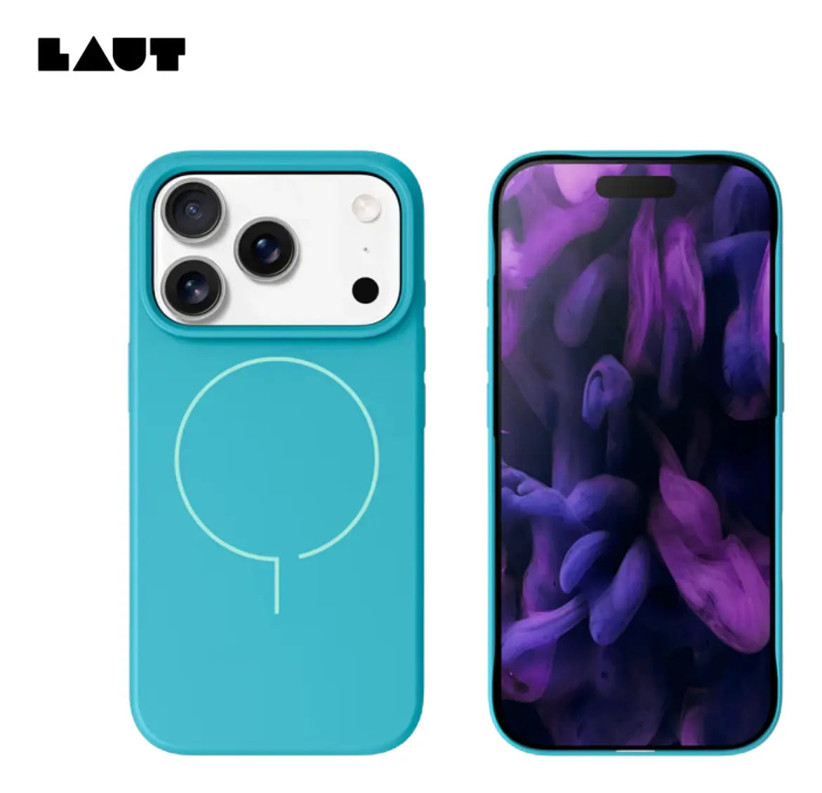 Case Laut iPhone 17 Pro Max - Huex Slim Hortelã Leite