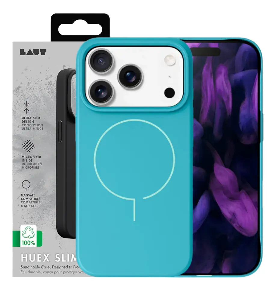 Case Laut iPhone 17 Pro Max - Huex Slim Hortelã Leite