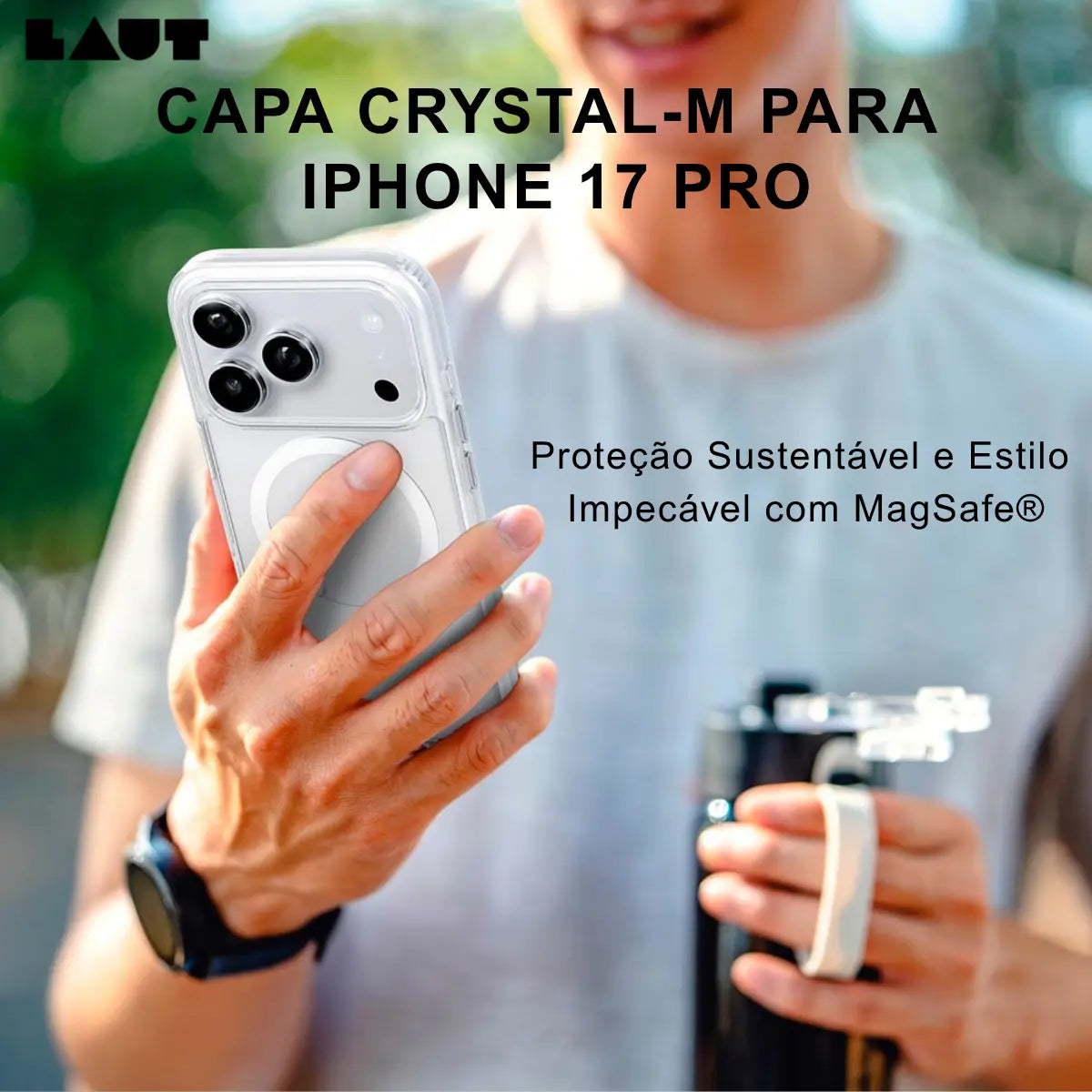 Case Laut iPhone 17 Pro - Crystal M