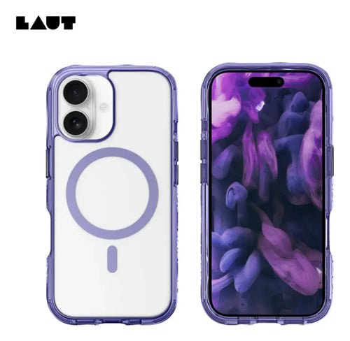 Capa Laut Crystal Matter X iPhone 17 Roxo