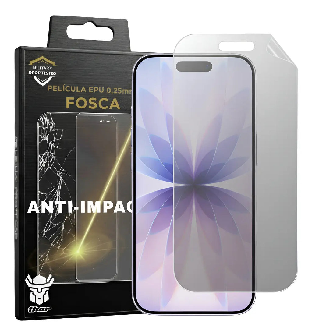 Pelicula Para Iphone 17 Fosca Tpu Anti Impacto 0,25mm