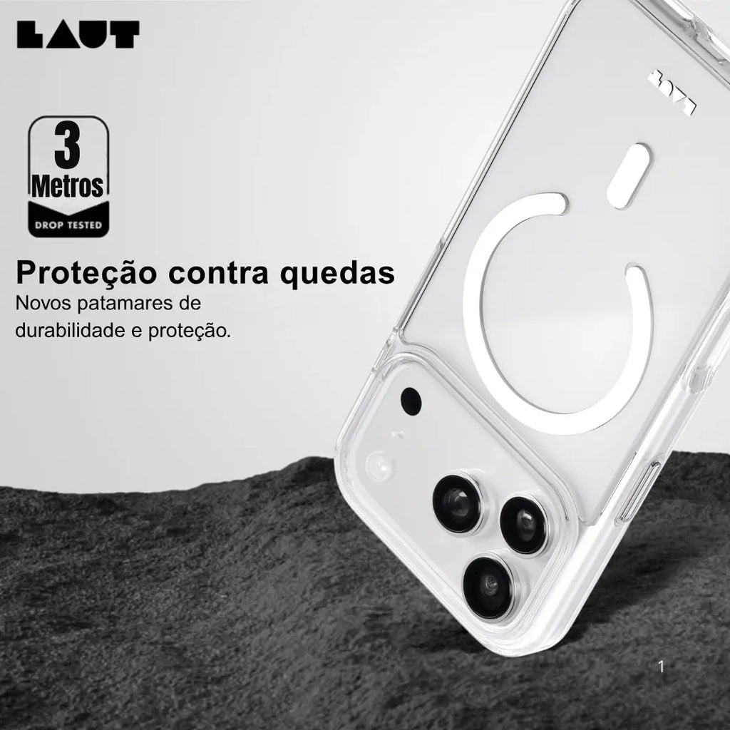 Case Laut iPhone 17 Pro - Crystal M