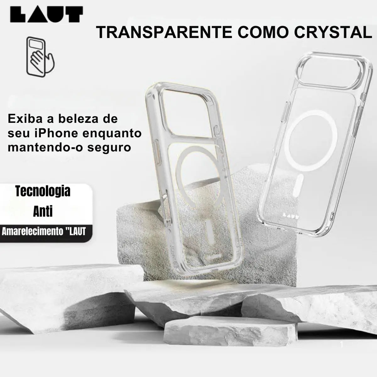 Case Laut iPhone 17 Air - Crystal M
