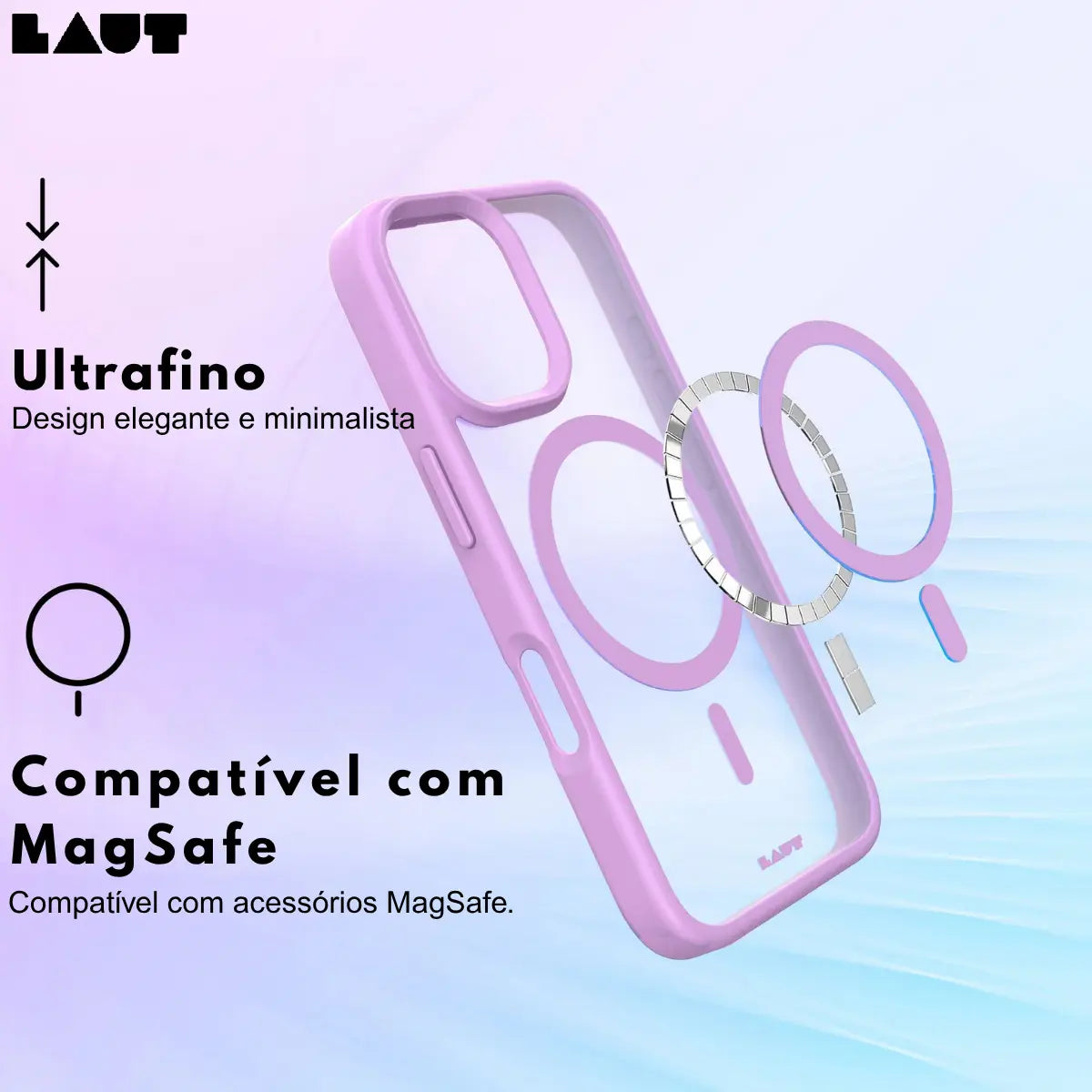 Case Laut iPhone 16 Pro -  Huex Protect Preto