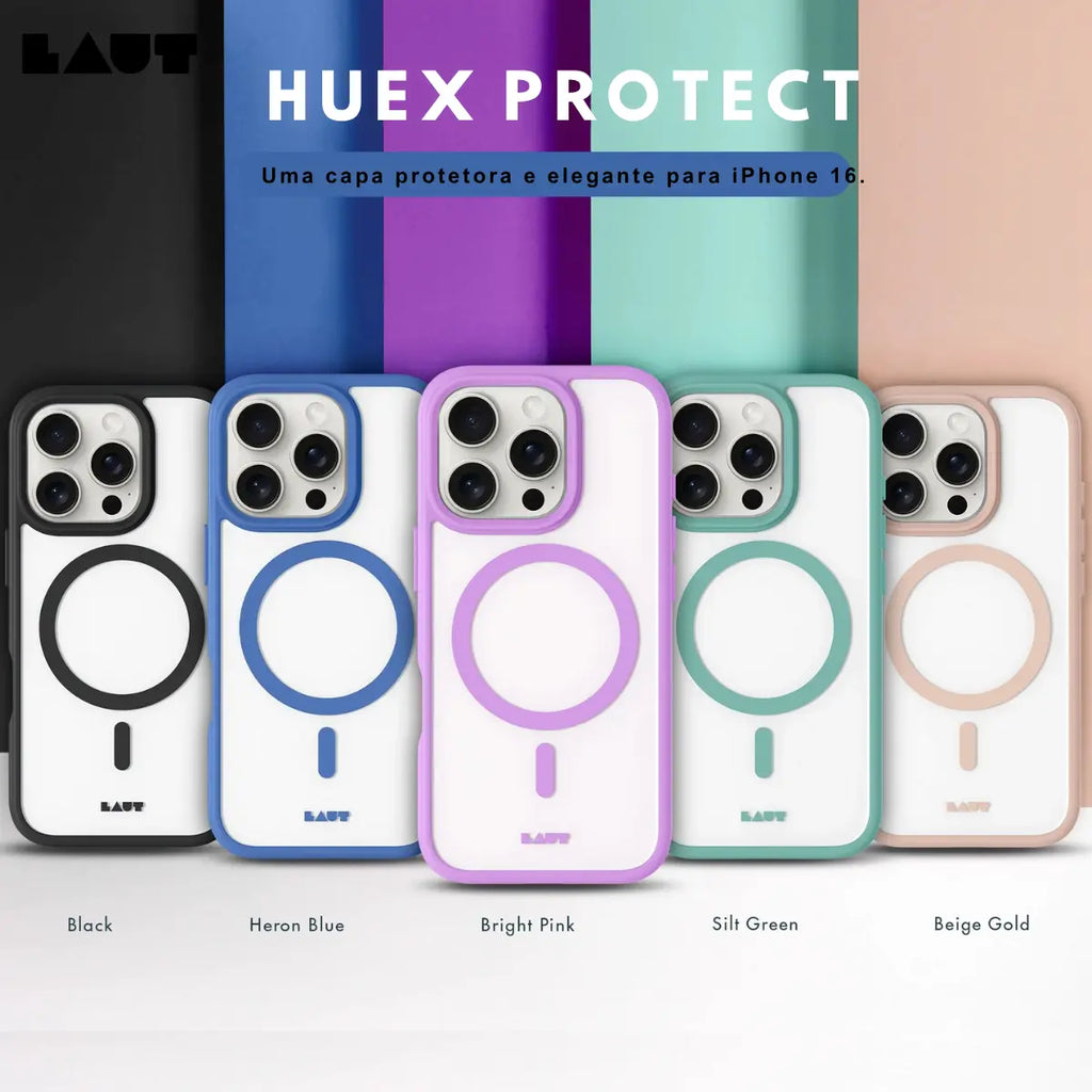 Case Laut iPhone 16 Pro Max - Huex Protect Preto