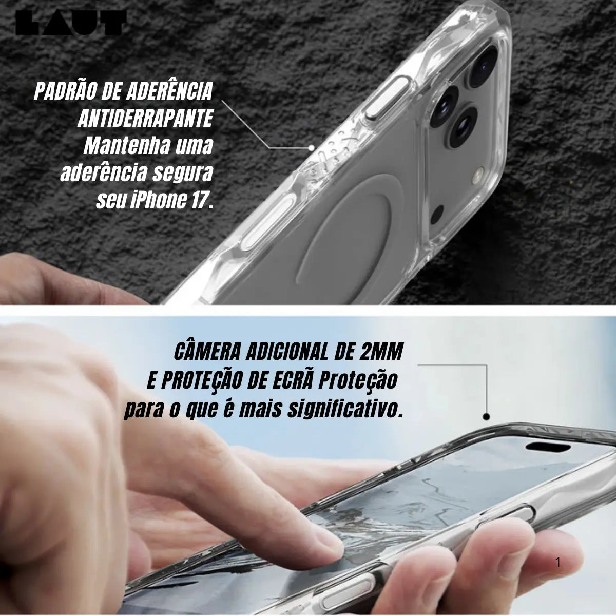 Case Laut iPhone 17 Pro Max - Crystal Matter X