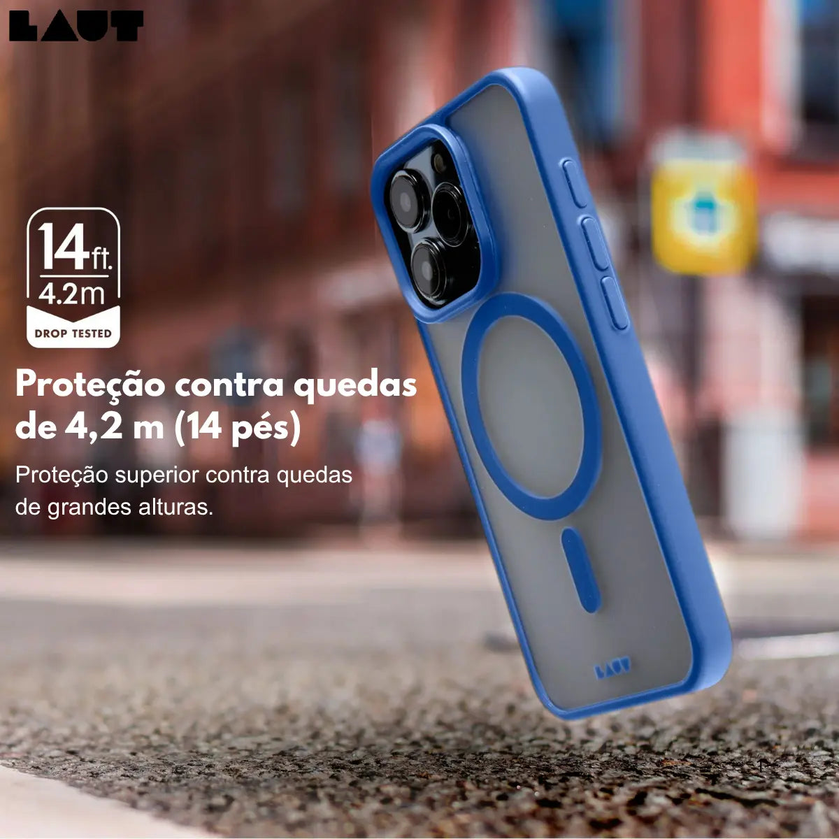 Case Laut iPhone 16 Pro Max - Huex Protect Preto