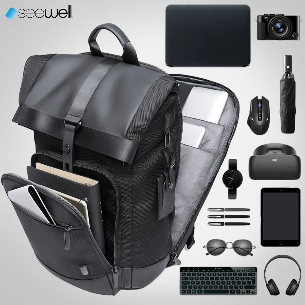 Mochila Executiva Impermeável Modelo Trout - Seewell G66