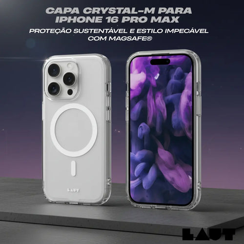 Capa Laut Crystal M iPhone 16 Pro Max Transparente
