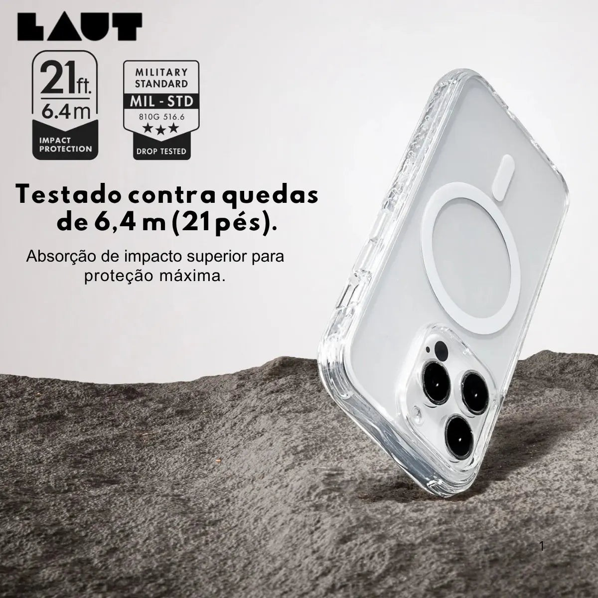 Case Laut iPhone 16 Pro - Crystal Matter X