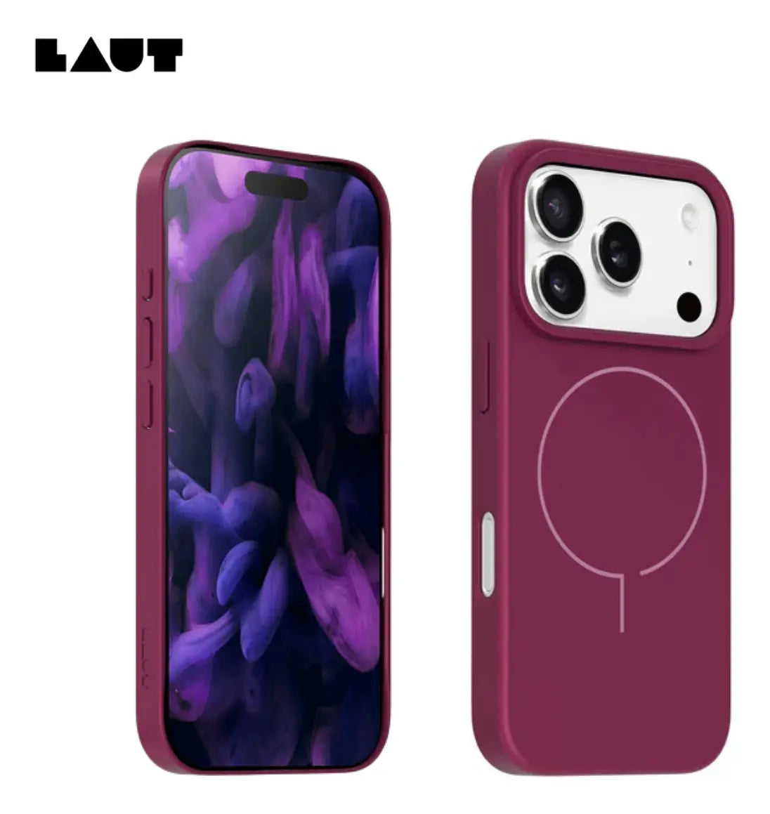 Case Laut iPhone 17 Pro -  Huex Slim Vinho