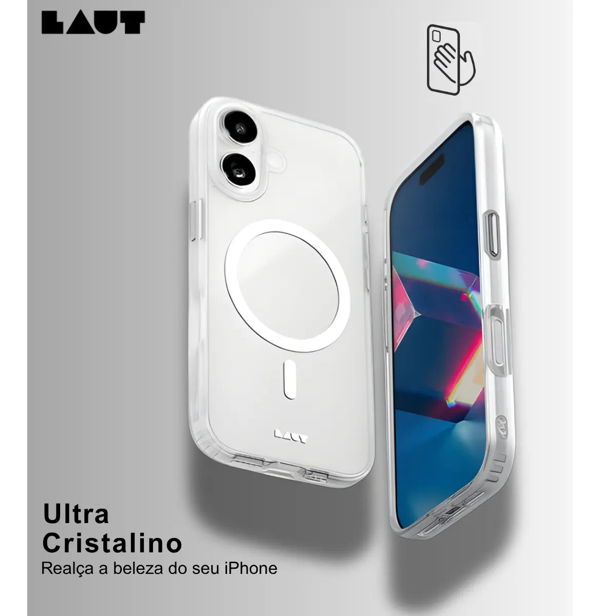 Case Laut iPhone 17 - Crystal M
