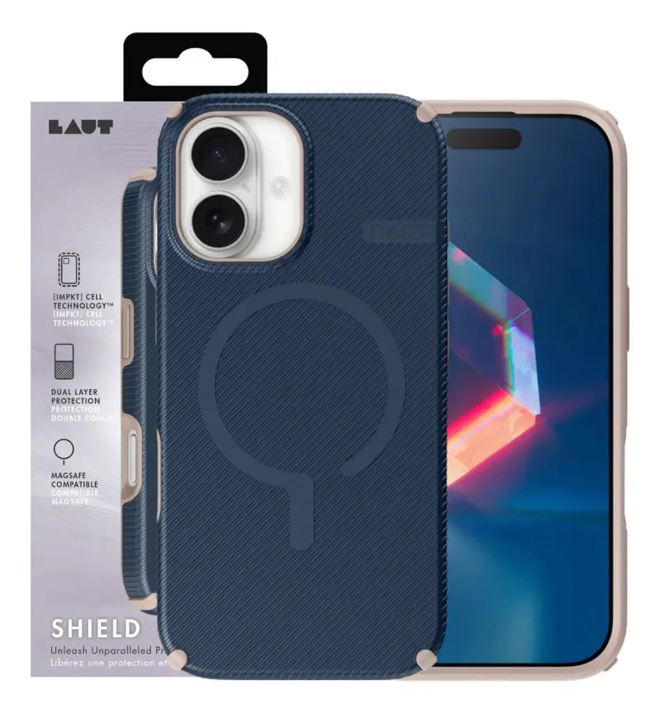 Case Laut iPhone 17 - Shield Flux Azul