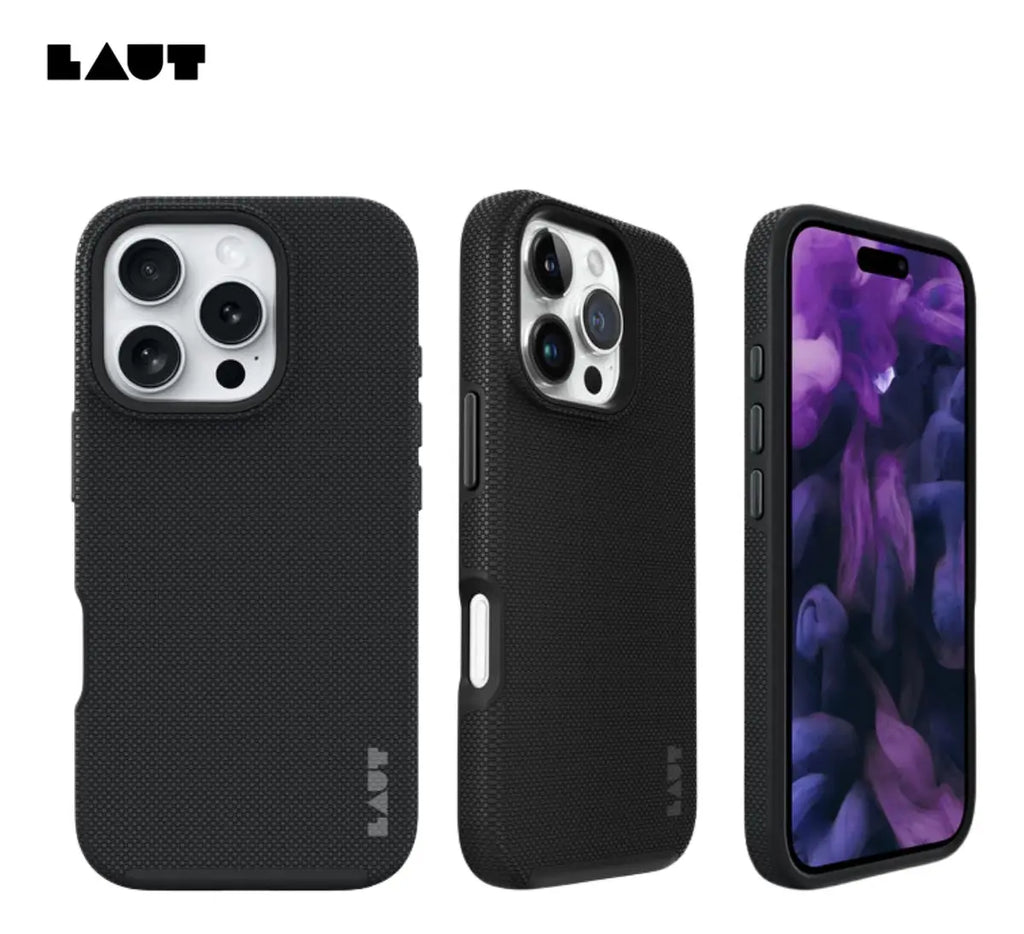 Case iPhone 16 Pro - Laut Shield Preto