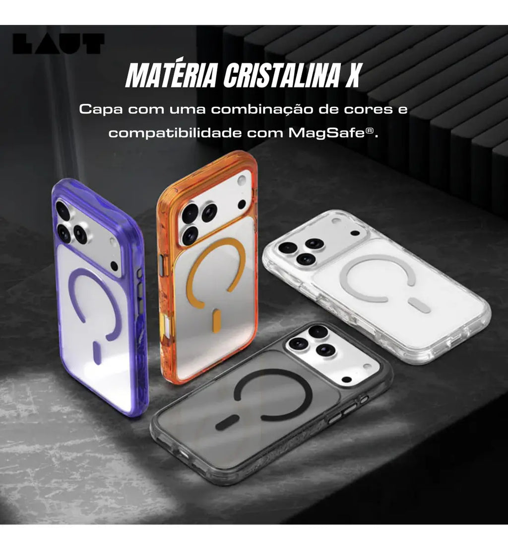 Case Laut iPhone 17 - Crystal Matter X