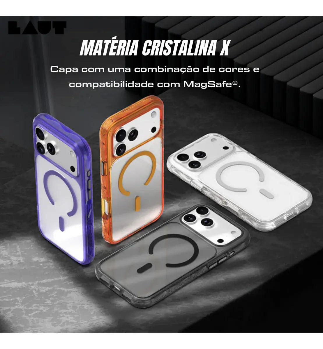 Case Laut iPhone 17 - Crystal Matter X
