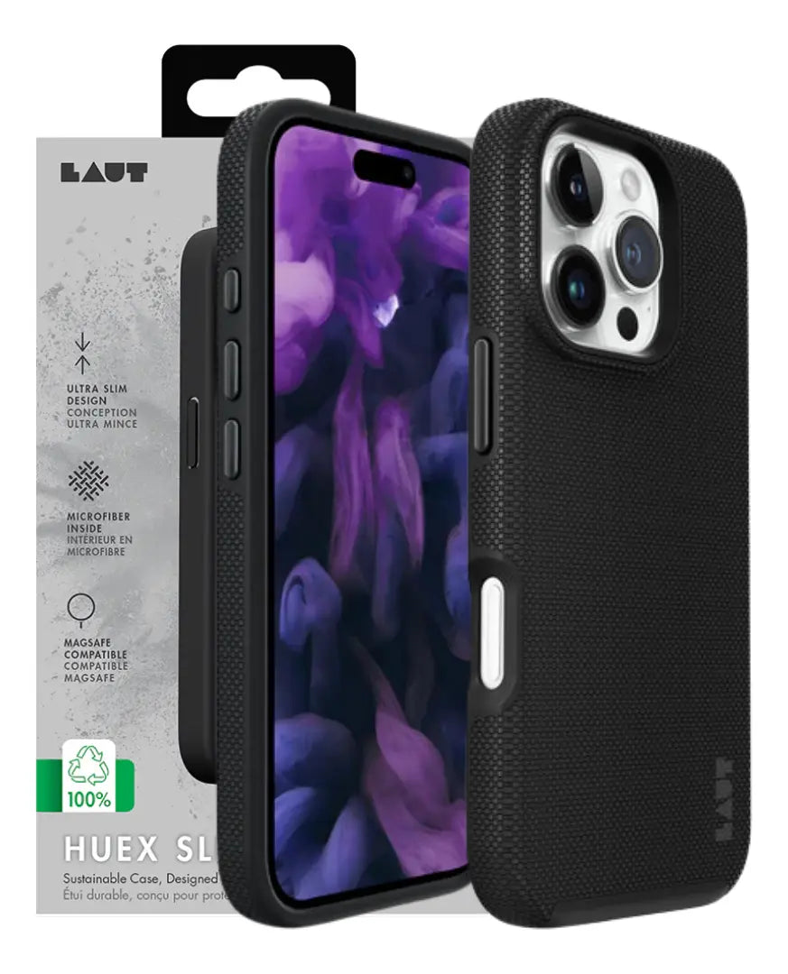 Case iPhone 16 Pro - Laut Shield Preto