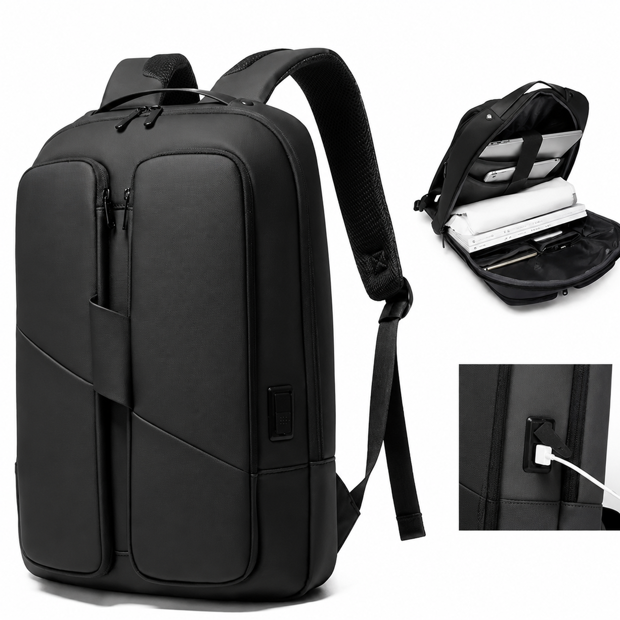 Mochila Executiva Slim Impermeável Samurai - Seewell 7238