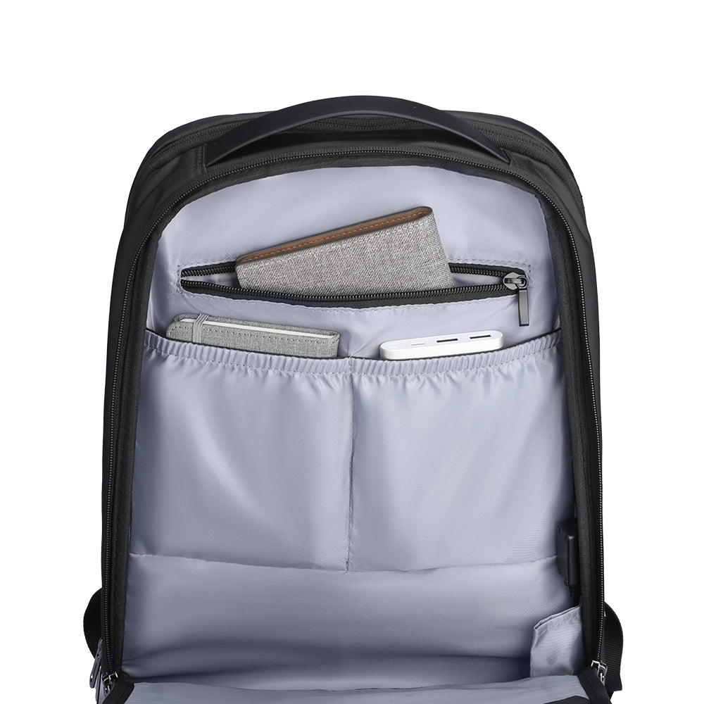 Mochila Mark Ryden Profession MR9008 15L Slim USB Notebook 15,6" Preta