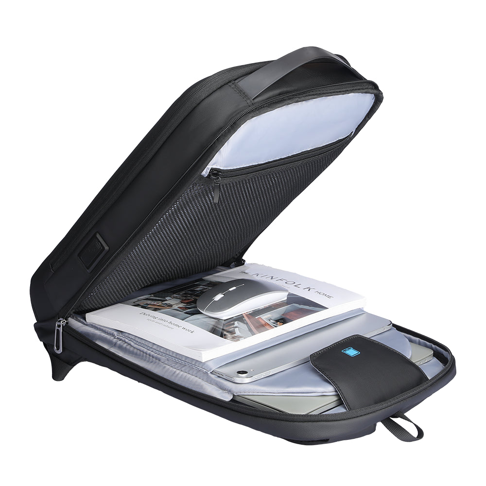Mochila Mark Ryden Profession MR9008 15L Slim USB Notebook 15,6" Preta
