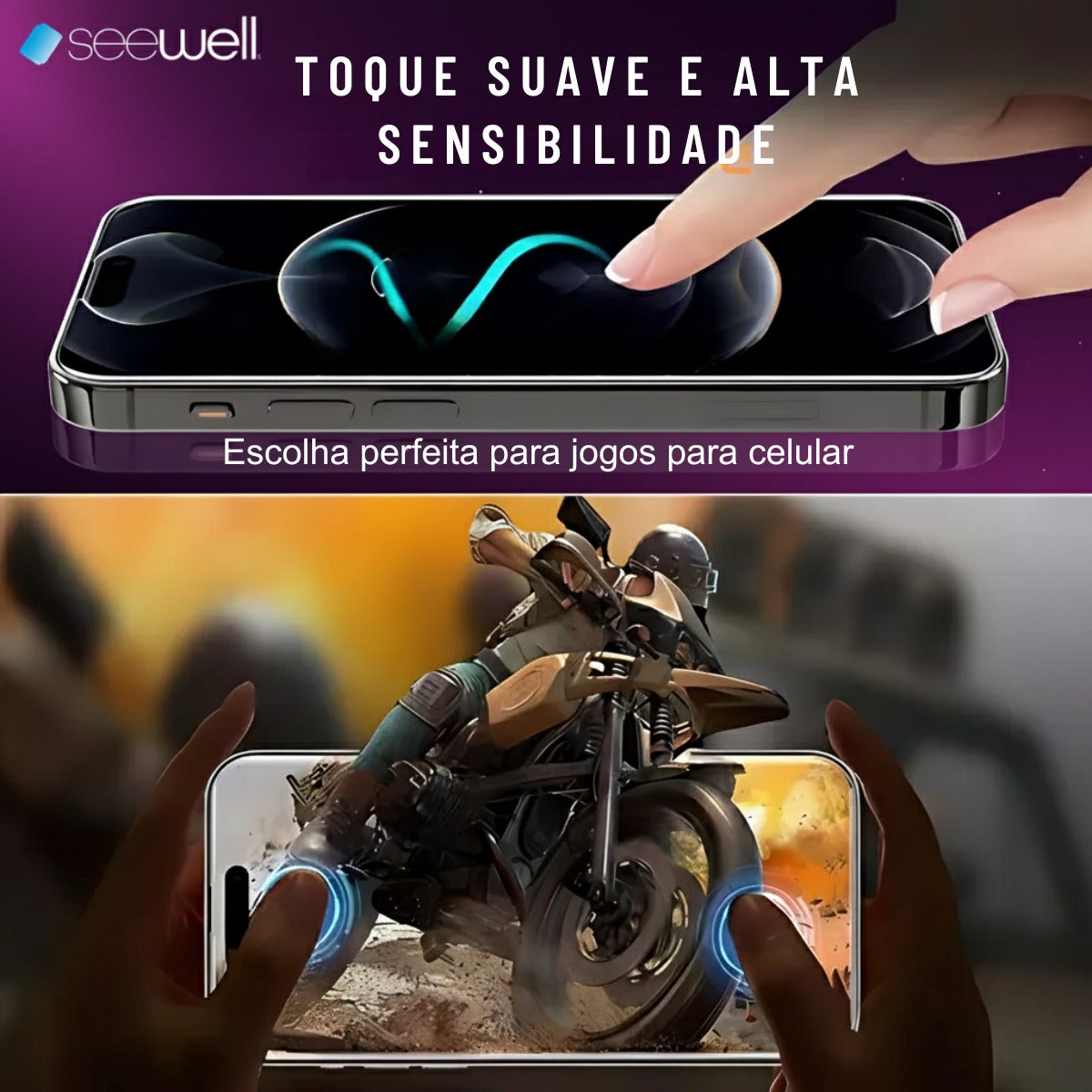 Película SeeWell Hidrogel HD iPhone 15