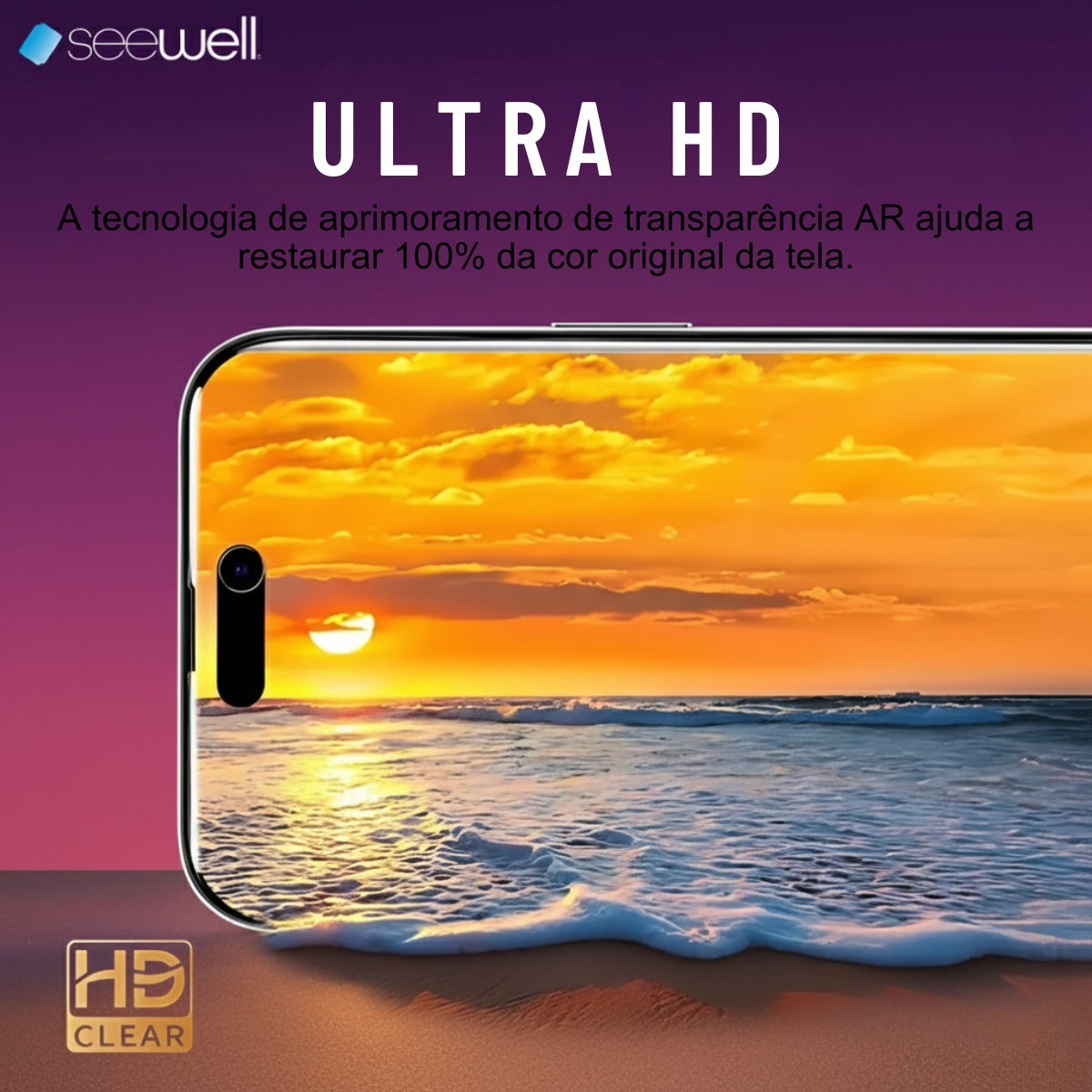 Película SeeWell Hidrogel HD iPhone 15