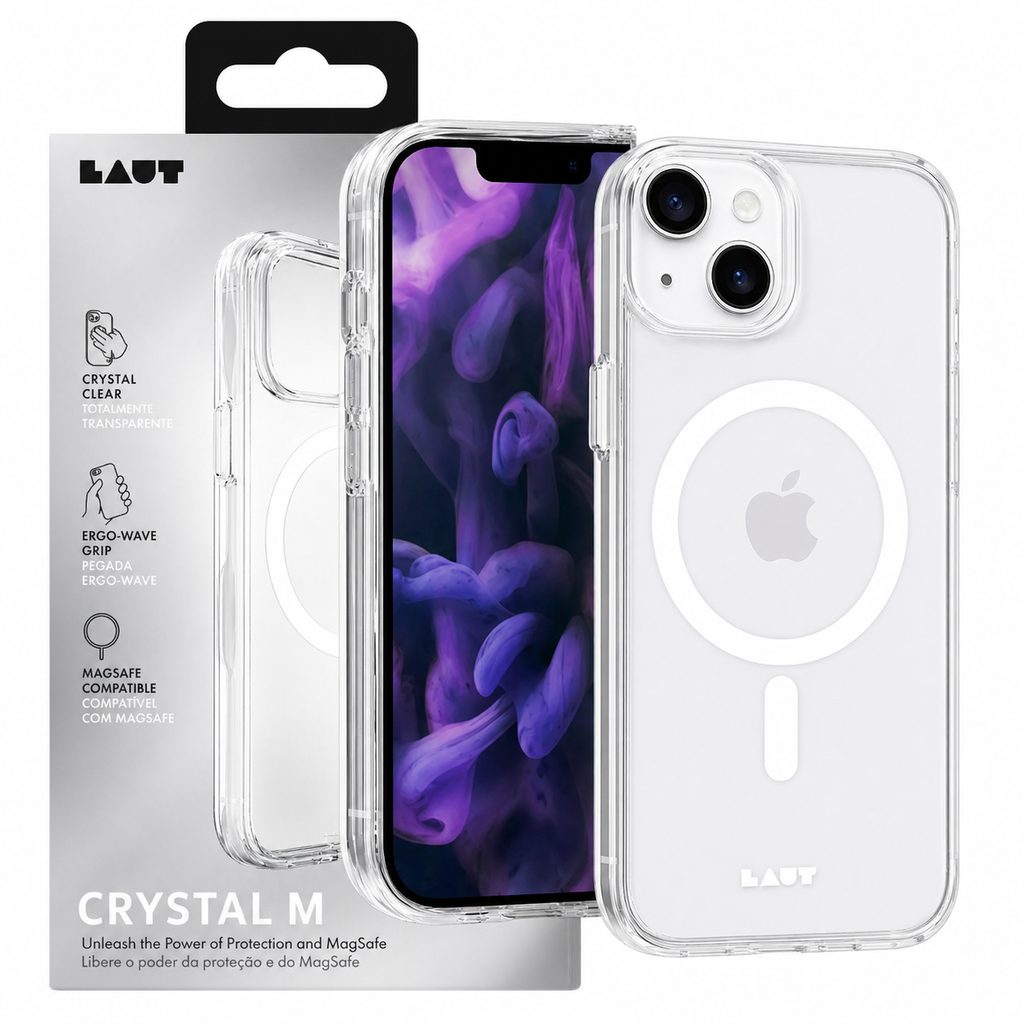 Case iPhone 13/14/15 - Crystal M