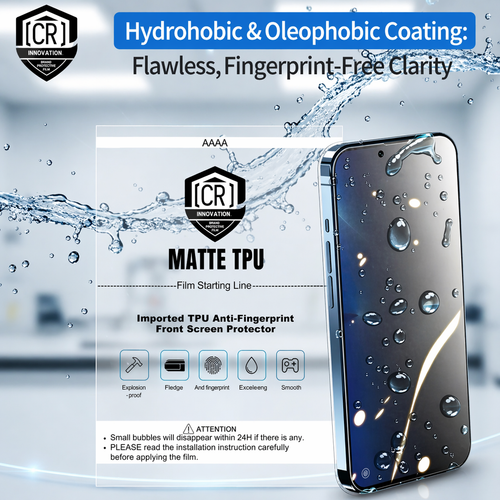 Caixa Película Tpu Hidrogel Fosca - 50 Unidades