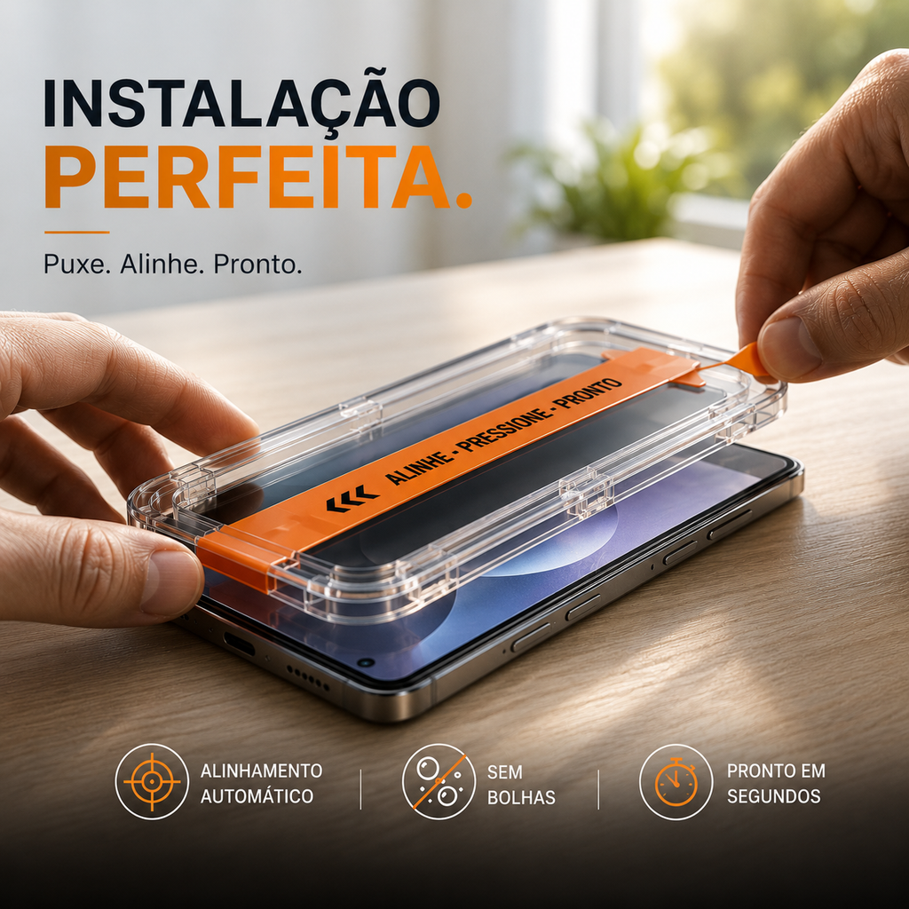 Película de Vidro 3D Stealth Armor Galaxy S26, S26 Ultra e Edge